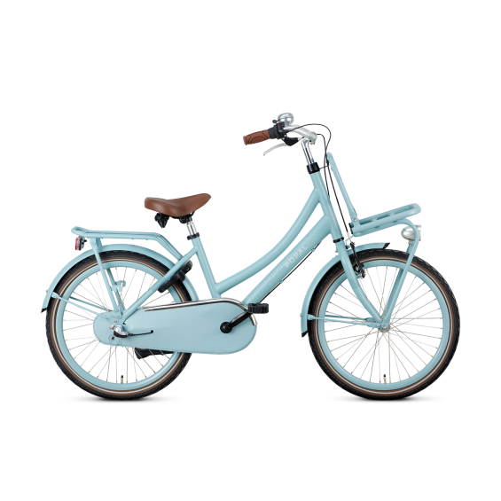 Popal Kinderfiets Daily Dutch Basic Plus 22 Mat blauw