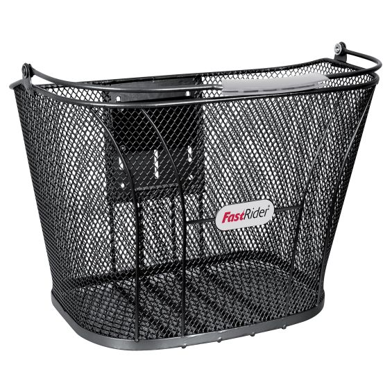 FastRider Fietsmand Peel zwart