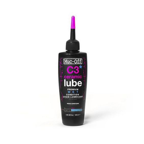 Muc-Off C3 kettingolie wet lube 120 ml