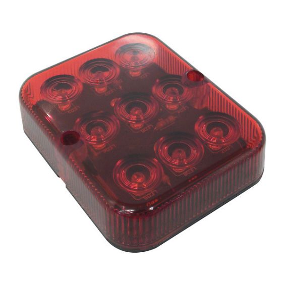 Carpoint Mistachterlicht 19 LED 12V 100x80x25mm