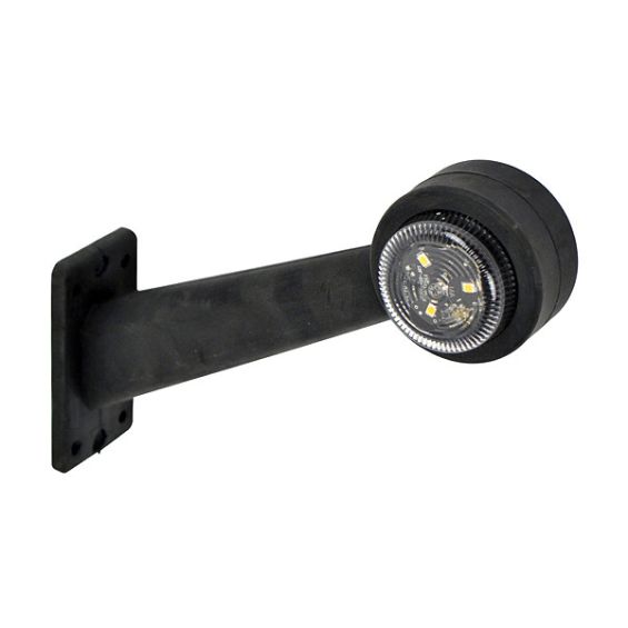 Carpoint Breedtelicht LED links rood/wit 200mm schuin Carpoint Breedtelicht LED links rood/wit 200mm schuin