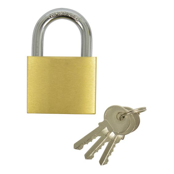 Carpoint Hangslot 50mm + 3 sleutels