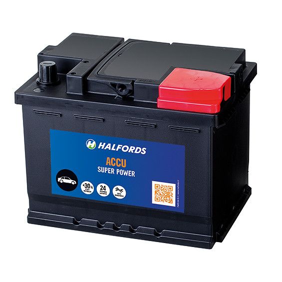 Halfords Accu AGM Start Stop 12V 60Ah