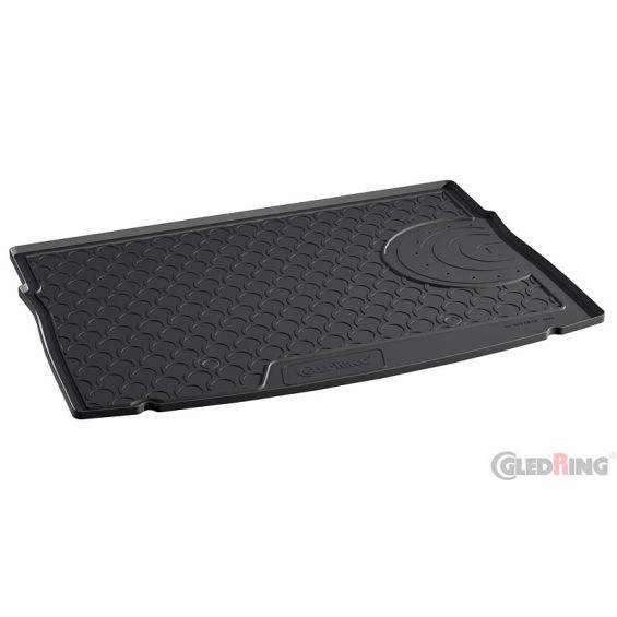 Gledring Rubbasol (Rubber) Kofferbakmat passend voor Volkswagen Golf VII HB 3/5-deurs 2012-2019 (Hoge laadvloer)