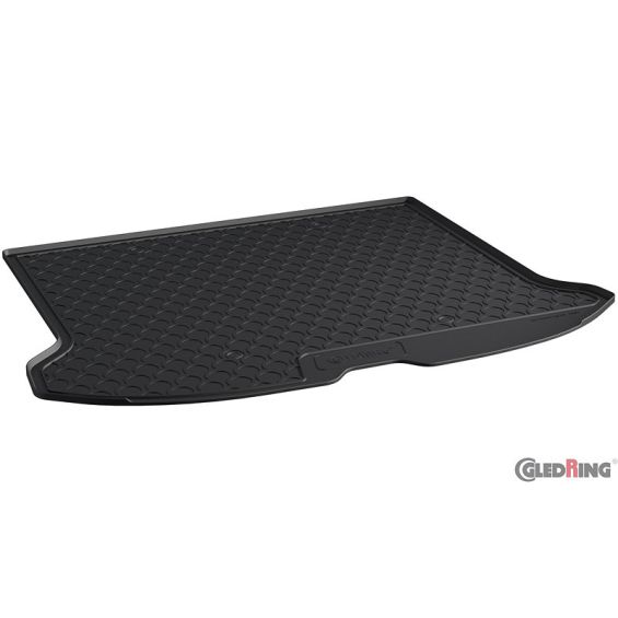 Gledring Rubbasol (Rubber) Kofferbakmat passend voor Volvo XC60 2008-2016 (Klein reservewiel)