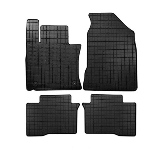 AutoStyle Rubber matten passend voor SsangYong Tivoli 2015-2019 & 2019- (4-delig + montagesysteem)