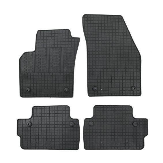 AutoStyle Rubber matten passend voor Volvo C30 2006-2013 (4-delig + montagesysteem)