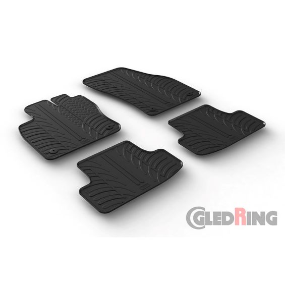 Gledring Rubbermatten passend voor Audi Q2 11/2016- (T profiel 4-delig + montageclips) Gledring Rubbermatten passend voor Audi Q2 11/2016- (T profiel 4-delig + montageclips)