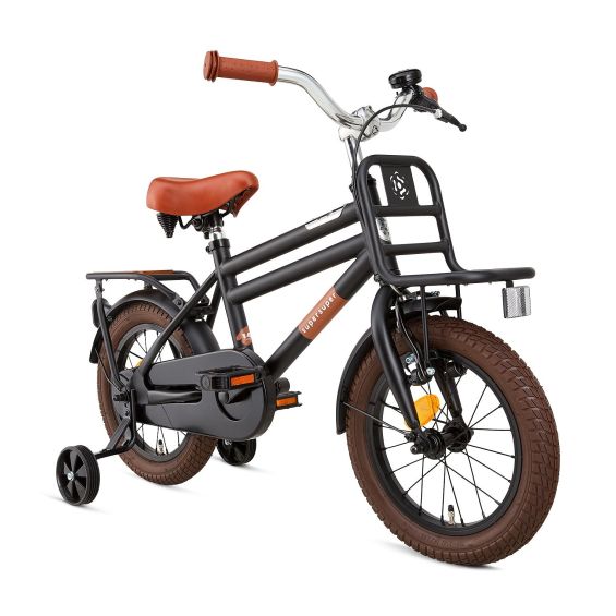 Ga naar het circuit hek Elektronisch Supersuper Kinderfiets Cooper Bamboo 14 inch Zwart kopen? ✓ Snel geleverd ✓