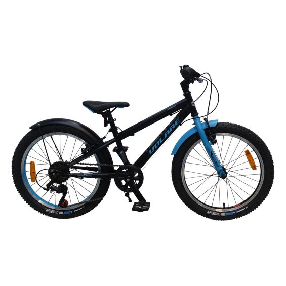 Volare Kinderfiets Rocky 20 inch 6V Mat zwart