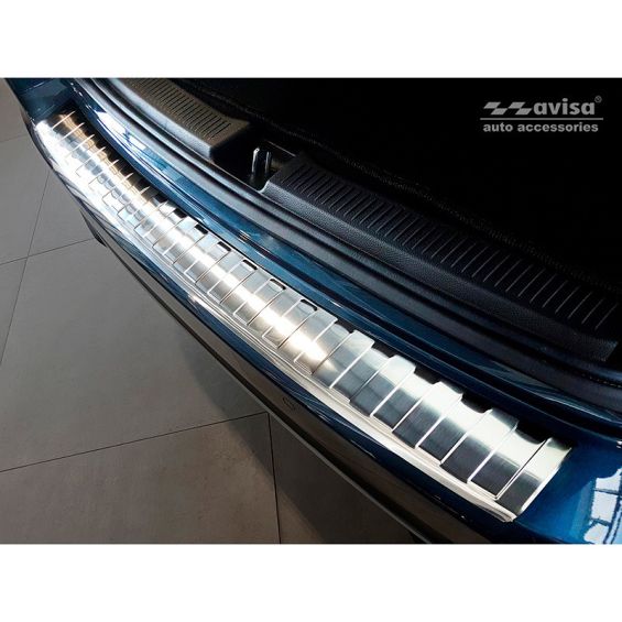 Avisa RVS Achterbumperprotector passend voor Mercedes B-Klasse W247 2018- incl. AMG 'Ribs'