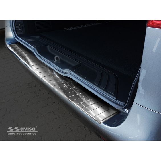 Avisa RVS Achterbumperprotector passend voor Mercedes Vito & V-Klasse 2014- 'Ribs' (Lange versie)