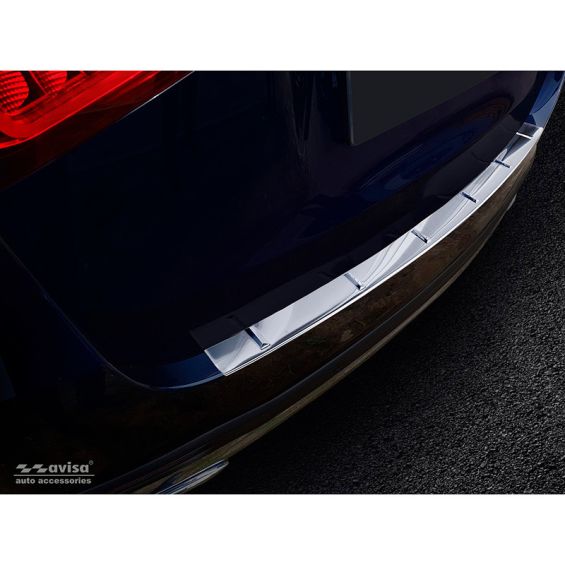 Avisa RVS Achterbumperprotector passend voor Mercedes GLE II (W167) 2019- 'Ribs'
