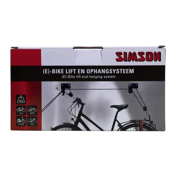 Simson (E)-bike lift en ophangsysteem