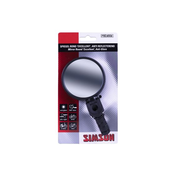 Simson Spiegel Rond Excellent