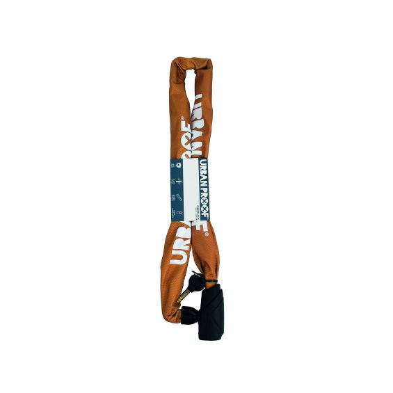 Urban Proof kettingslot 8mm x 100cm geel