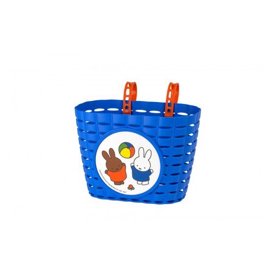 Widek Fietsmand Nijntje met bal blauw