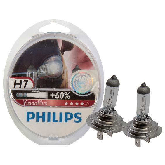 Philips Autolampen Visionplus H7