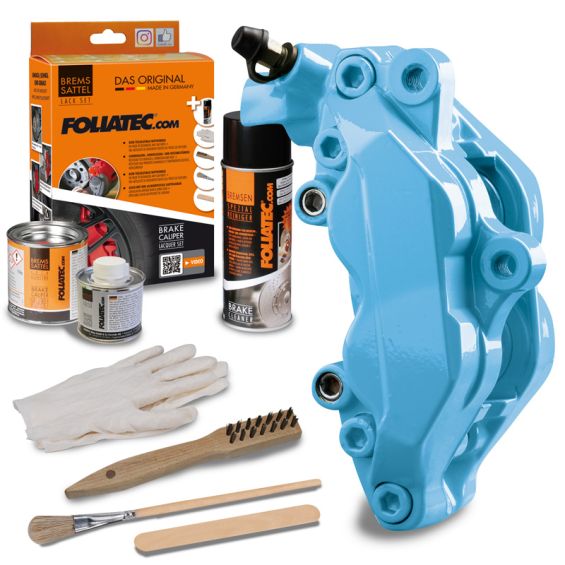 Foliatec Remklauwlakset sky blauw 3 Componenten