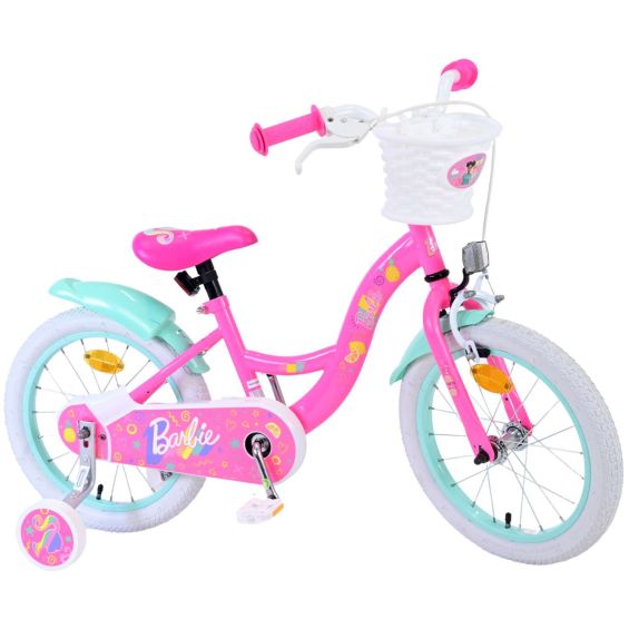 Barbie kinderfiets 16 inch roze
