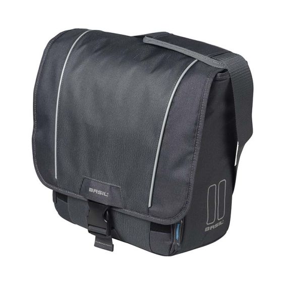 Basil fietsschoudertas sport design 18 liter Zwart