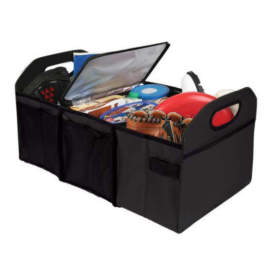 AutoStyle Comfortline Opvouwbare Kofferbak Organizer Zwart incl. koelvak