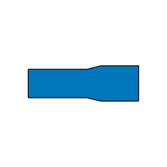 Carpoint Rondstekkerbus 549 Blauw Ø 5.0mm Blister 10 Stuks