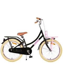 Volare Kinderfiets Excellent 20 inch Zwart met voordrager