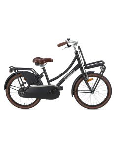 Popal Kinderfiets daily dutch Basic 20 inch Mat zwart