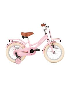 Supersuper Kinderfiets Cooper Bamboo 14 inch Roze