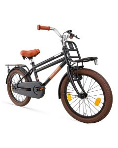 Supersuper Kinderfiets Cooper 18 inch Zwart v1