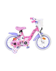 Disney Minnie Kinderfiets Meisjes 14 inch Roze Twee handremmen 2025