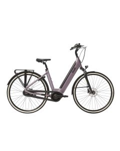 Qwic Elektrische stadsfiets Premium i-MN7.2 Dames framemaat XL Roze 400 Wh