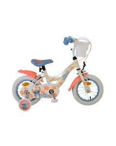 Disney Stitch Kinderfiets Meisjes 12 inch Twee handremmen Koraal Blauw 2025