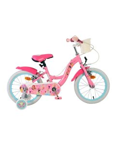 Disney Princess Kinderfiets Meisjes 16 inch Roze Twee Handremmen 2025