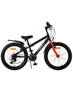 Spider-Man Kinderfiets Jongens 20 inch Mat Zwart 2 Handremmen 2025