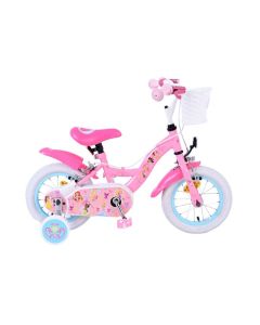 Disney Princess Kinderfiets Meisjes 12 inch Roze Twee Handremmen 2025