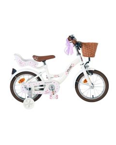 Volare Blossom Kinderfiets Meisjes 14 inch Wit 2025