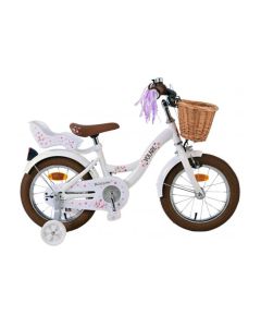 Volare kinderfiets meisjes blossom  14 inch wit