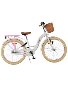 Volare Kinderfiets Blossom Meisjes 24 inch Wit 3 Versnellingen
