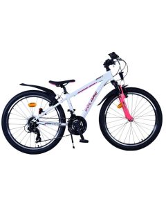 Volare XC Race Kinderfiets - 24 inch - 21 speed - Wit Roze