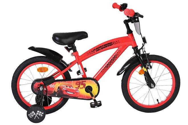 Disney Cars Kinderfiets Jongens 16 inch Rood 2025