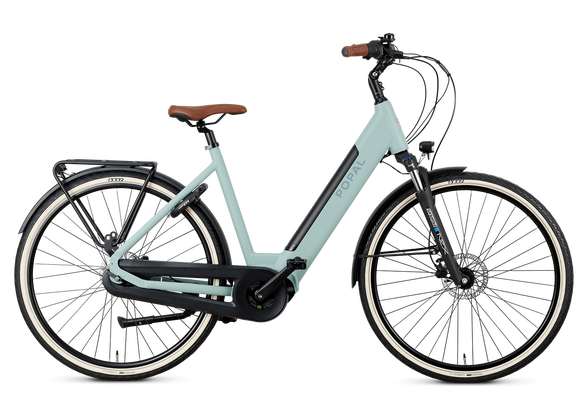 Popal Elektrische stadsfiets Novel MM dames 59 cm groen 520 Wh Popal Elektrische stadsfiets Novel MM dames 59 cm groen 520 Wh