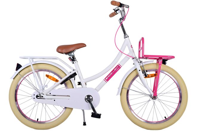 Volare Excellent Kinderfiets Meisjes 20 inch Wit