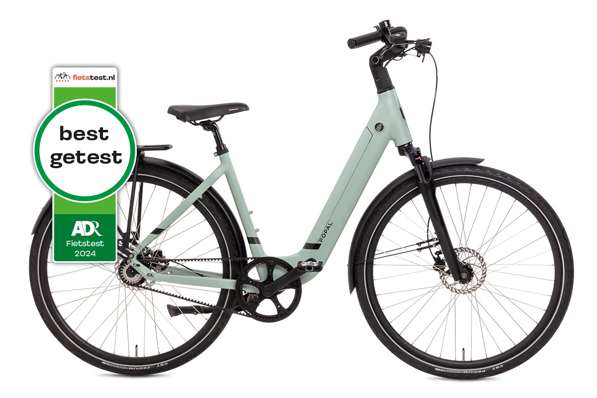 Popal Elektrische stadsfiets Arc1 Dames 47 cm Groen