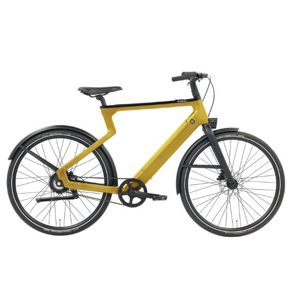 Popal ERA Elektrische Urban Bike Gold LIMITED EDITION 504Wh 58 cm Popal ERA Elektrische Urban Bike Gold LIMITED EDITION 504Wh 58 cm
